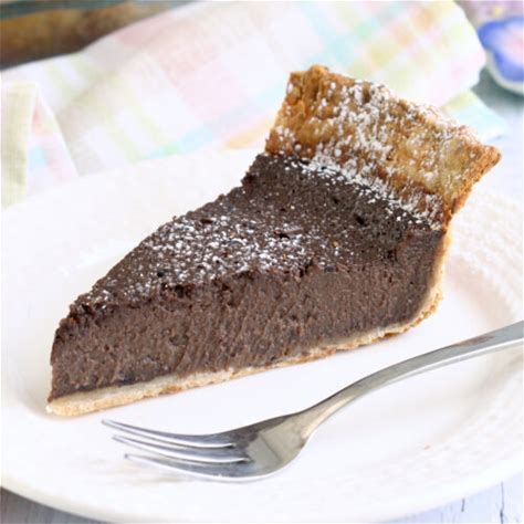 chocolate-buttermilk-pie-baking-sense image