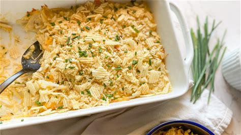 cheesy-potato-casserole-recipe-mashed image