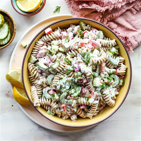 dill-pickle-pasta-salad-with-creamy-dill-dressing image
