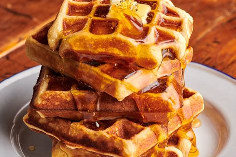 how-to-make-crisp-fluffy-belgian-waffles-kitchn image
