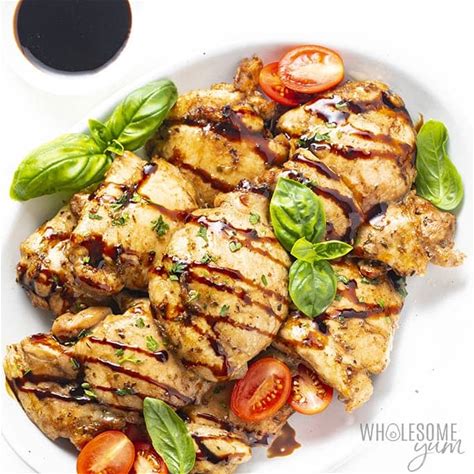 baked-balsamic-chicken-thighs-wholesome-yum image