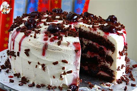 super-moist-eggless-black-forest-cake-recipe-eggless image