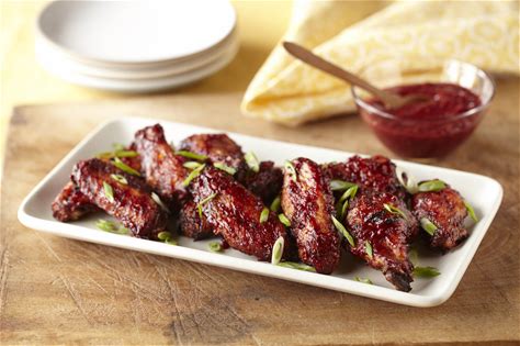 sweet-and-spicy-raspberry-chicken-wings-driscolls image