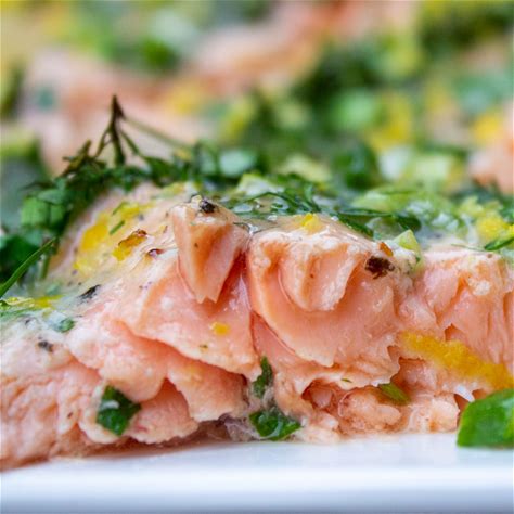 baked-trout-with-lemon-butter-herbs image