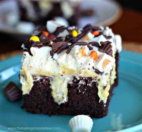 reeses-chocolate-poke-cake-the-baking-chocolatess image