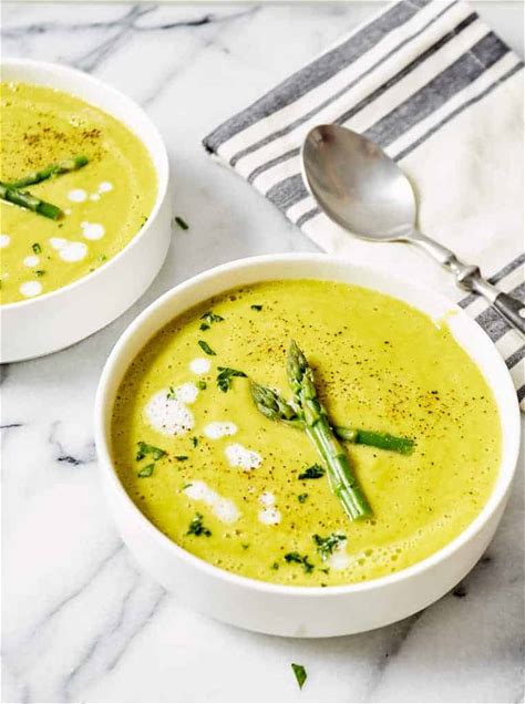 asparagus-soup-healthy-vegan-recipe-clean image