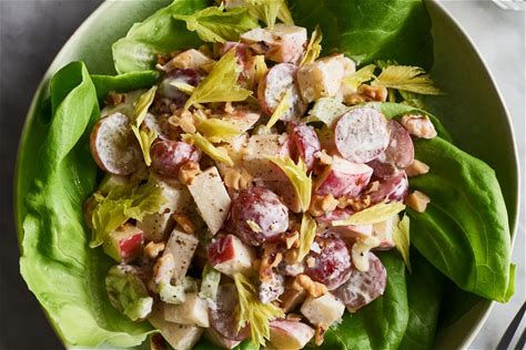 waldorf-salad-recipe-with-mayonnaise-or-yogurt-kitchn image