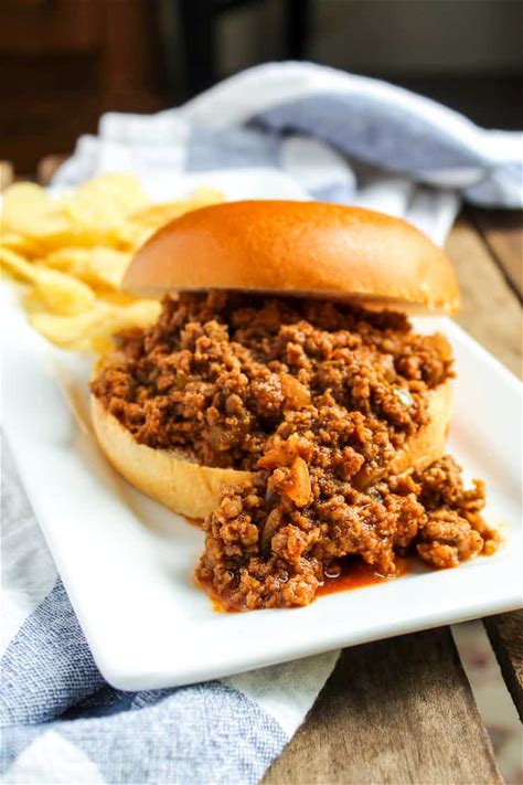 sloppy-joes-recipe-with-ground-beef-and-sausage image
