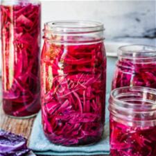quick-pickled-red-cabbage-crowded-kitchen image