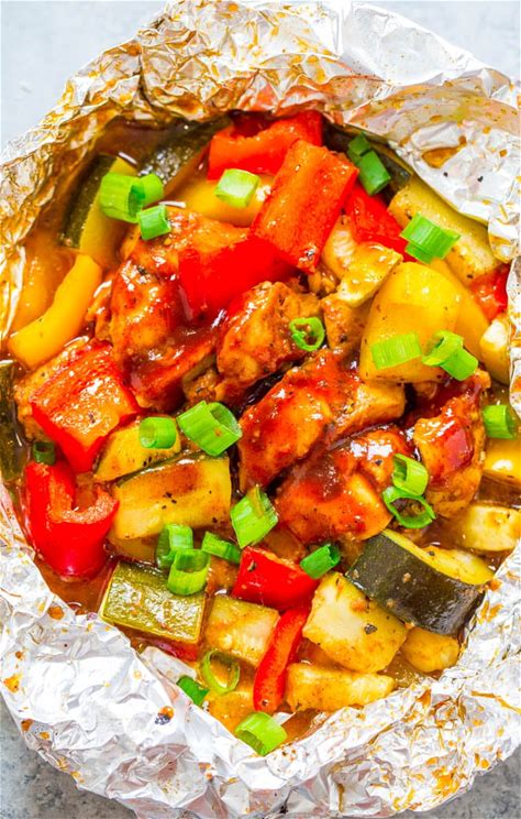 bbq-chicken-foil-packets-with-veggies-averie-cooks image