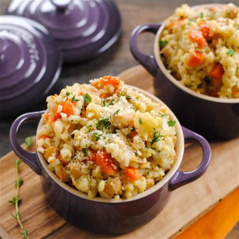 slow-cooker-barley-chickpea-risotto-foxes-love image