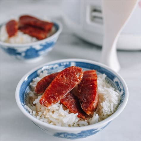 chinese-sausage-rice-cooker-rice-lap-cheong-fan image