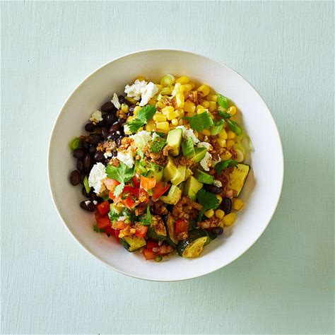 mexican-black-bean-zucchini-and-corn-bowl-with image