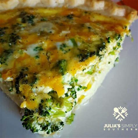 easy-broccoli-cheese-quiche-julias-simply-southern image