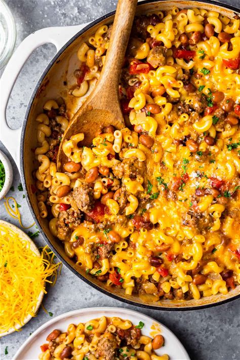 chili-mac-one-pot-recipe-the-cookie-rookie image