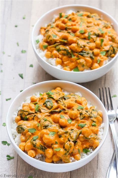 indian-coconut-chickpea-curry-easy-vegan image