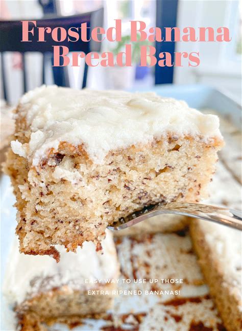 the-best-frosted-banana-bread-bar-recipe-simply image