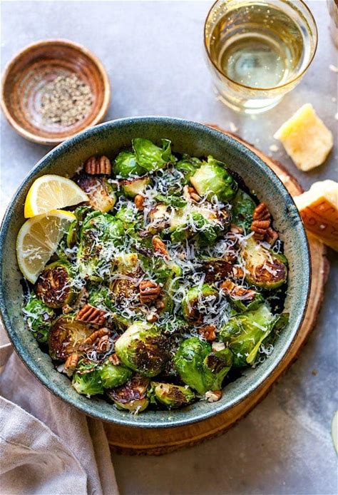 sauted-brussels-sprouts-with-lemon-parmesan image