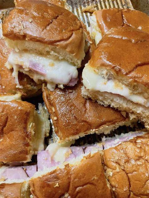 funeral-sandwiches-recipe-hot-ham-and-cheese-sliders image