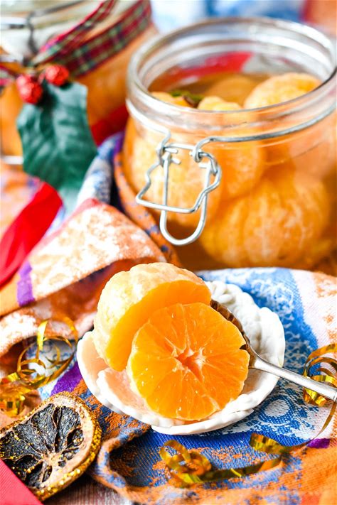 homemade-clementines-preserved-in-brandy-syrup image