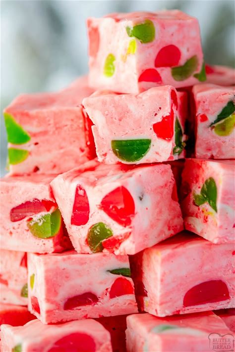 homemade-peppermint-nougat-candy-butter image