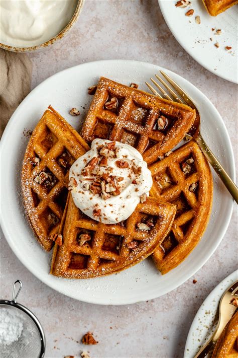 pumpkin-waffles-kims-cravings image
