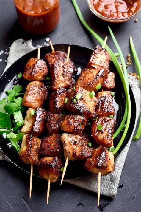 grilled-pork-shoulder-skewers-malaysian-pork-satay image