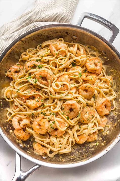 creamy-garlic-shrimp-pasta-little-sunny-kitchen image