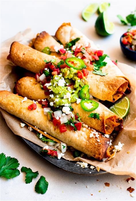 easy-chicken-flautas-rolled-tacos-two-peas-their image