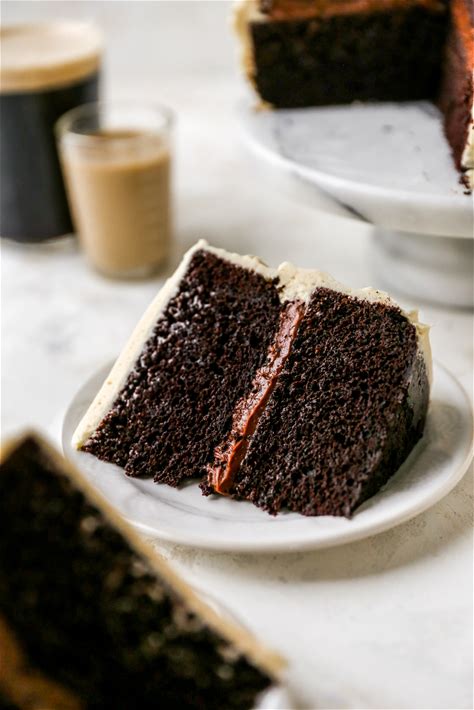 chocolate-stout-cake-with-whiskey-fudge-baileys image