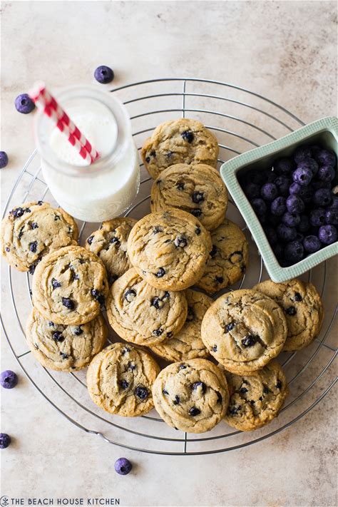 chewy-brown-sugar-blueberry-cookies-the-beach image