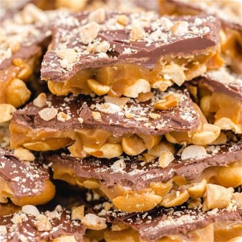 chocolate-peanut-toffee-dessert-the-best-blog image