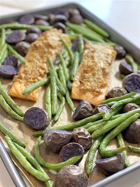 sheet-pan-salmon-with-purple-potatoes-and-string-beans image