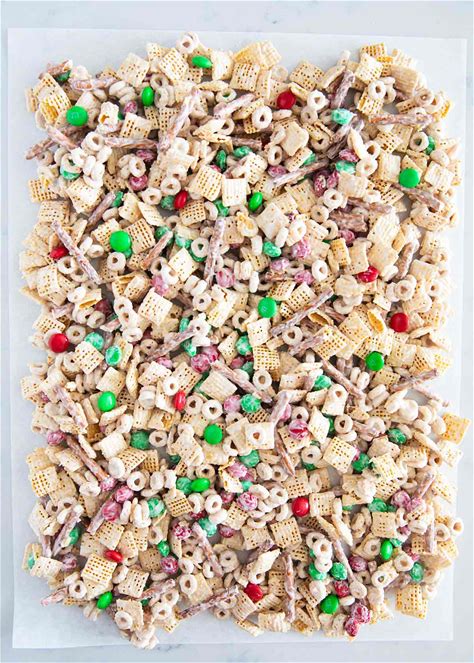 easy-christmas-chex-mix-5-ingredients image