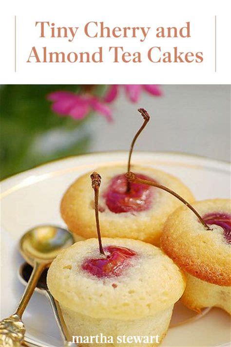 easy-tiny-cherry-and-almond-tea-cake-recipe-pinterest image