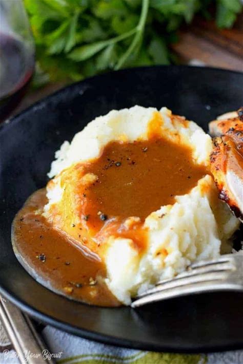 make-ahead-turkey-gravy-recipe-butter-your-biscuit image