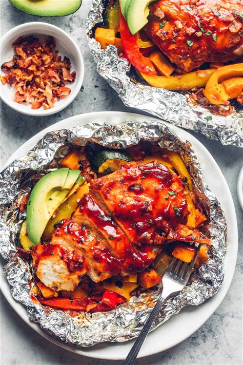 bbq-chicken-foil-packets-easy-chicken image