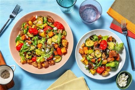 warm-pesto-roasted-veg-salad-recipe-hellofresh image