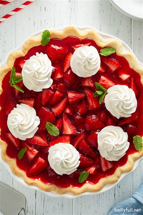 easy-strawberry-pie-only-5-ingredients-belly-full image