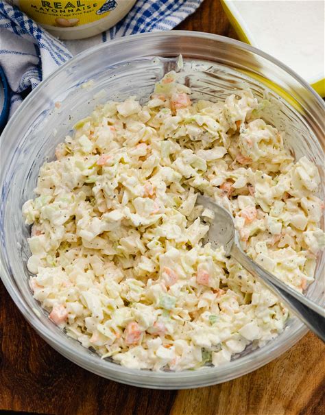 the-best-creamy-coleslaw-recipe-a-southern-soul image
