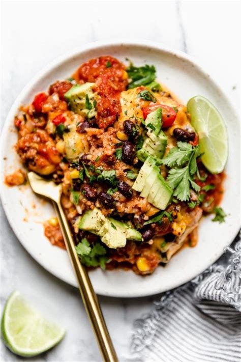 healthy-taco-casserole-easy-and-budget-friendly image