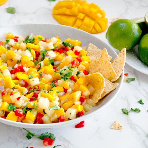 easy-pineapple-mango-salsa-piping-pot-curry image
