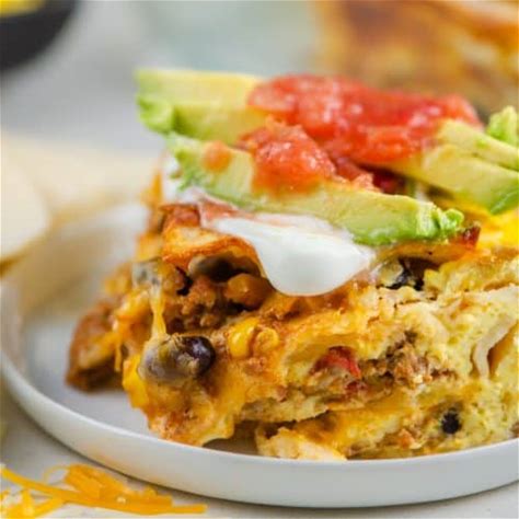 mexican-breakfast-casserole-make-ahead-breakfast image