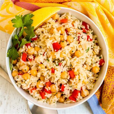 chickpea-rice-pilaf-recipe-veggies-save-the-day image
