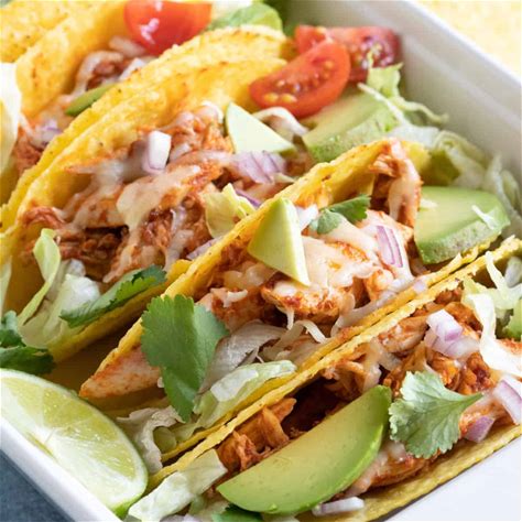 easy-leftover-chicken-tacos-recipe-effortless image