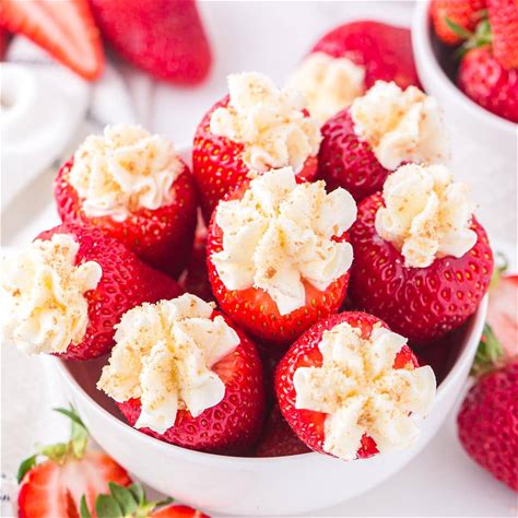 cheesecake-stuffed-strawberries-princess-pinky-girl image