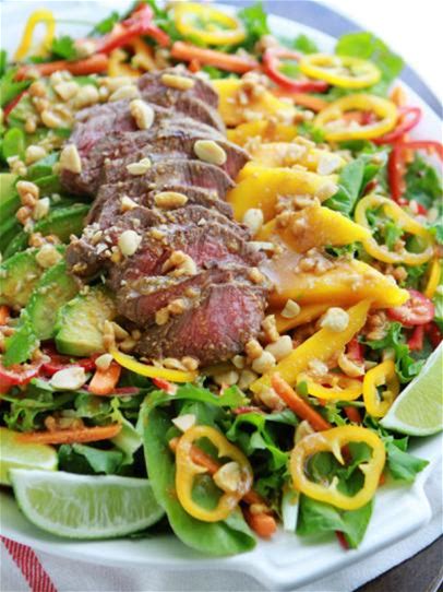 easy-sirloin-thai-salad-recipes-network image