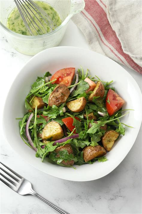roasted-potato-arugula-salad-the-toasty image