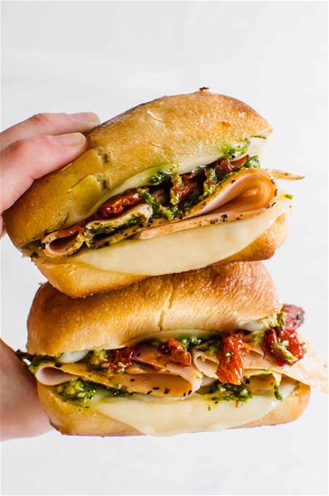 turkey-pesto-sandwich-5-ingredients image
