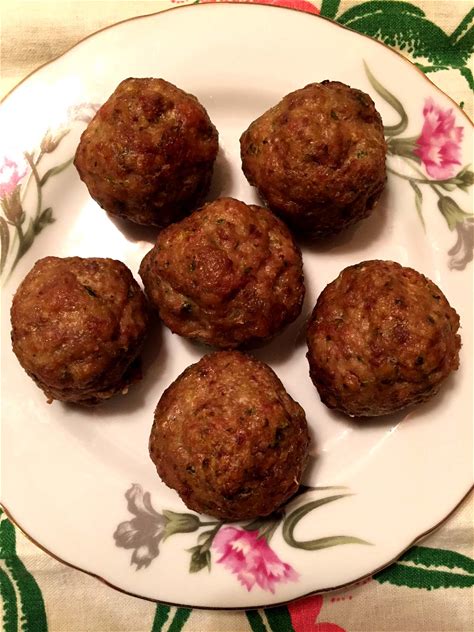easy-baked-italian-meatballs-recipe-melanie-cooks image